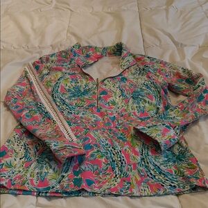 Lilly Pulitzer Multicolor Long Sleeve Top